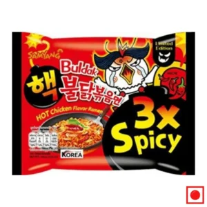 Samyang Hot Chicken Flavor Ramen Buldak 3X Spicy Instant Noodles