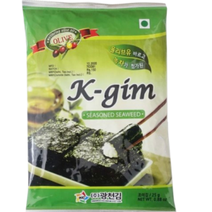 Kgim Olive Seasoned Seaweed, Powder, 25 kg