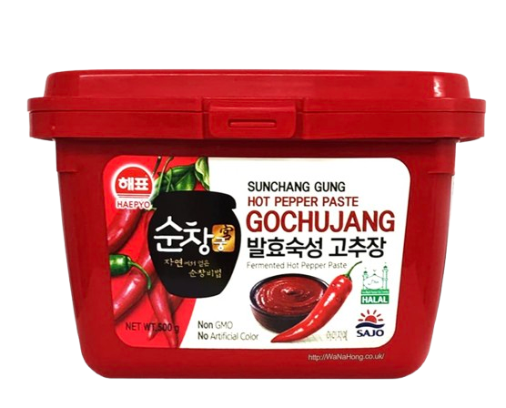 Sajo Haepyo Gochujang Korean Hot Pepper Paste (Halal) 500g