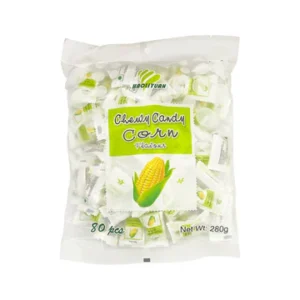 Corn Flavour Chewy Candy - 80 pcs (280g) | Haoliyuan