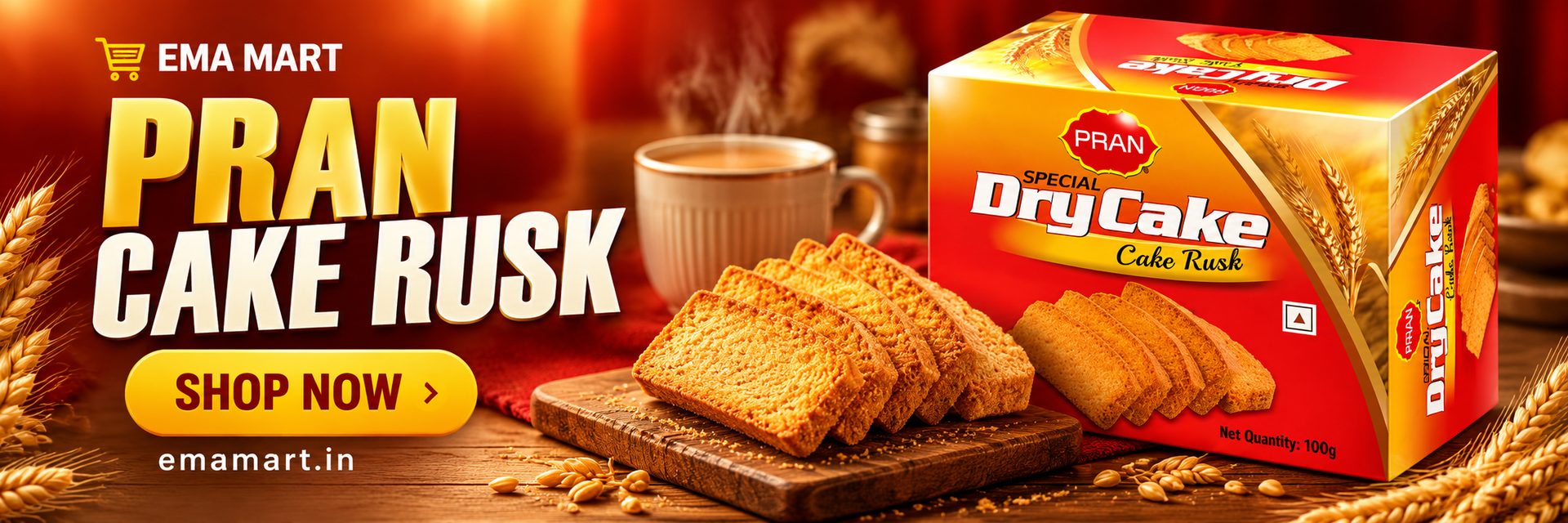 Pran Cake Rusk
