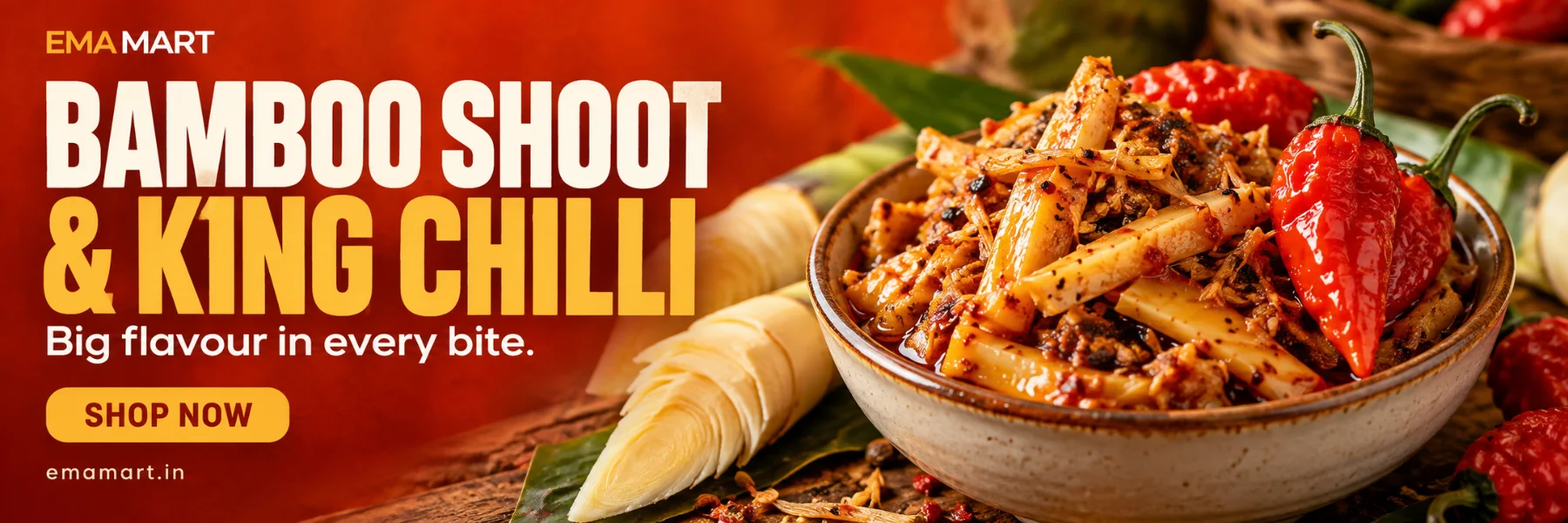 Bamboo Shoot & King Chilli Pickle