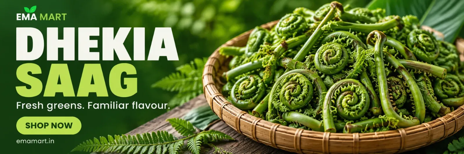 Dhekia Saag