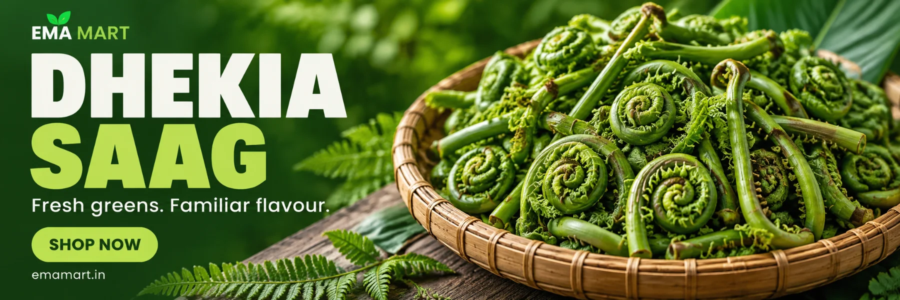 Dhekia Saag