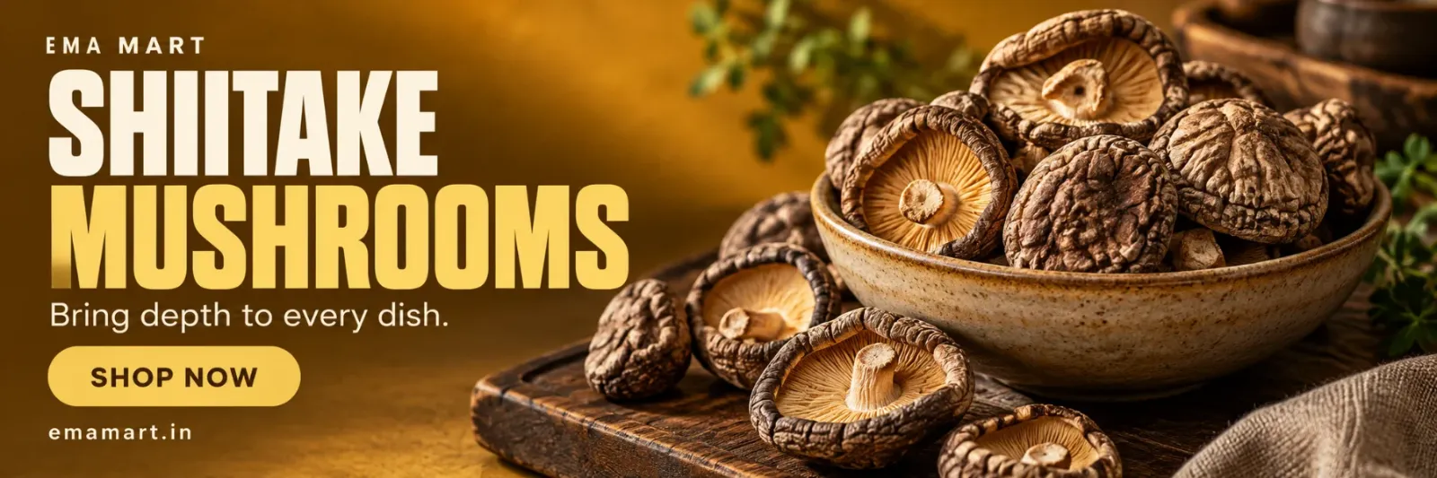 Shiitake Mushrooms